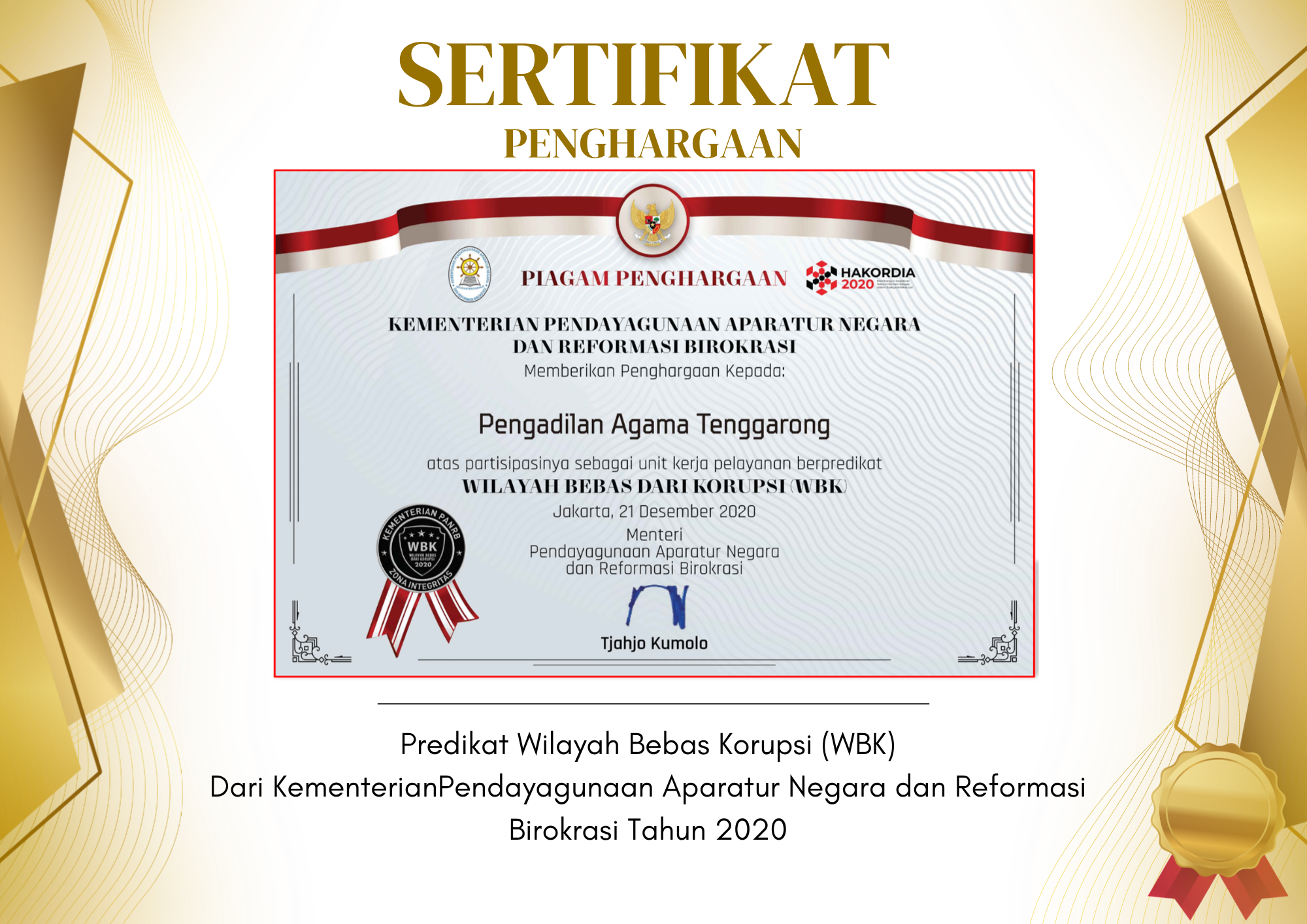 Sertifikat ZI